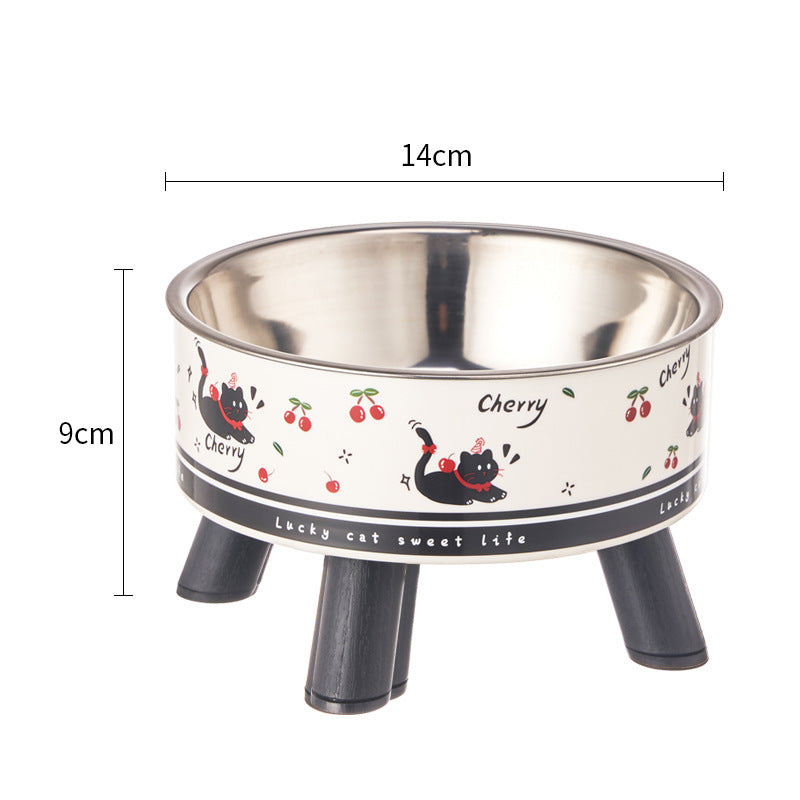 Anti-Tip Stainless Steel Pet Bowl