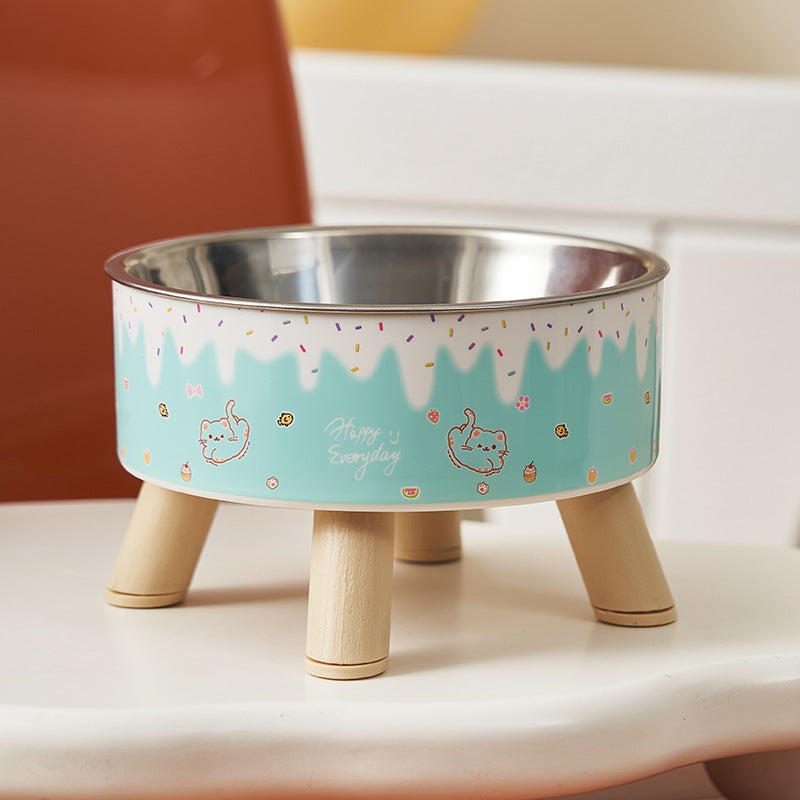 Anti-Tip Stainless Steel Pet Bowl