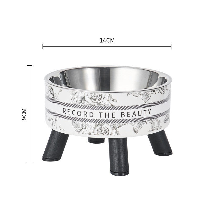 Anti-Tip Stainless Steel Pet Bowl