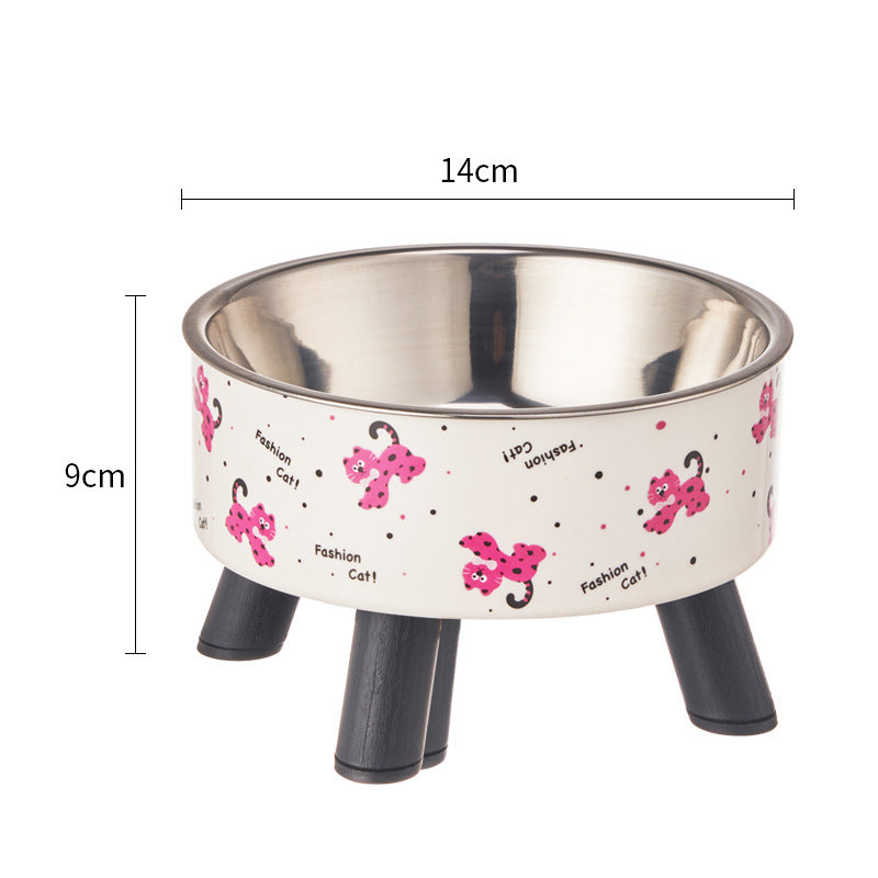 Anti-Tip Stainless Steel Pet Bowl