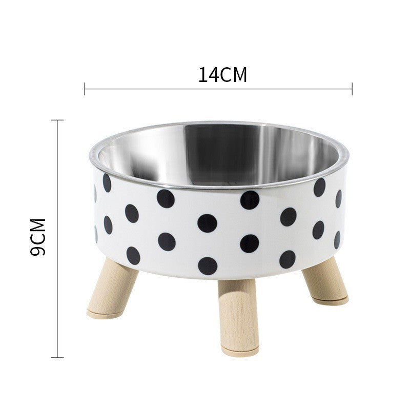 Anti-Tip Stainless Steel Pet Bowl
