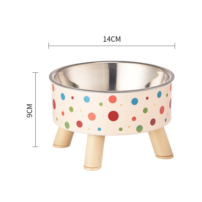 Anti-Tip Stainless Steel Pet Bowl