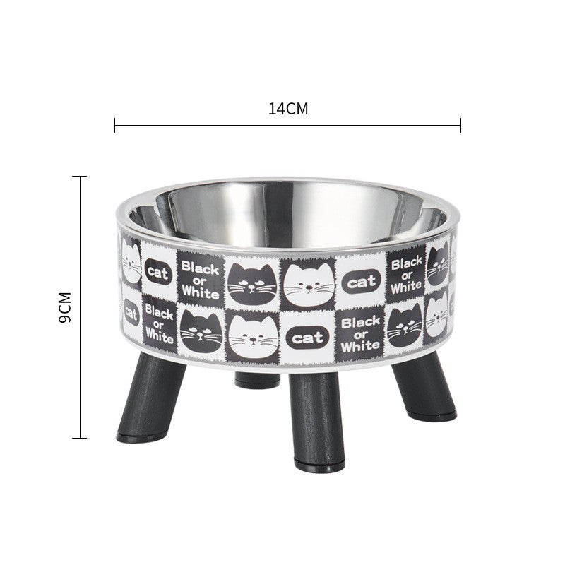 Anti-Tip Stainless Steel Pet Bowl