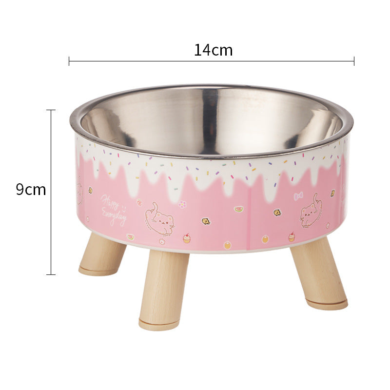 Anti-Tip Stainless Steel Pet Bowl