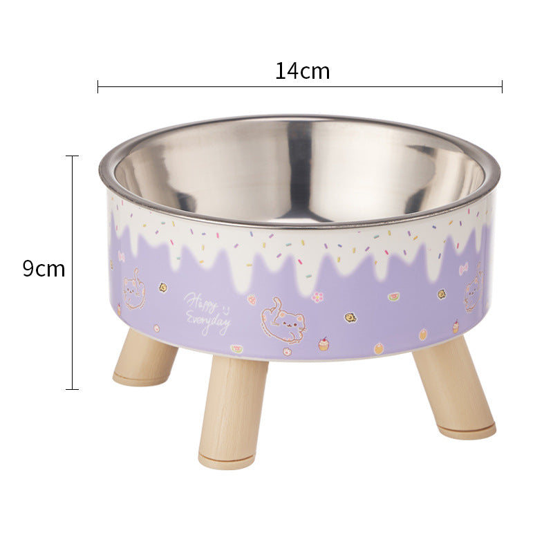 Anti-Tip Stainless Steel Pet Bowl