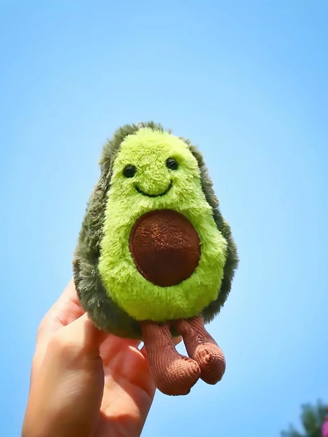 Cute Avocado Plush Dog Toy
