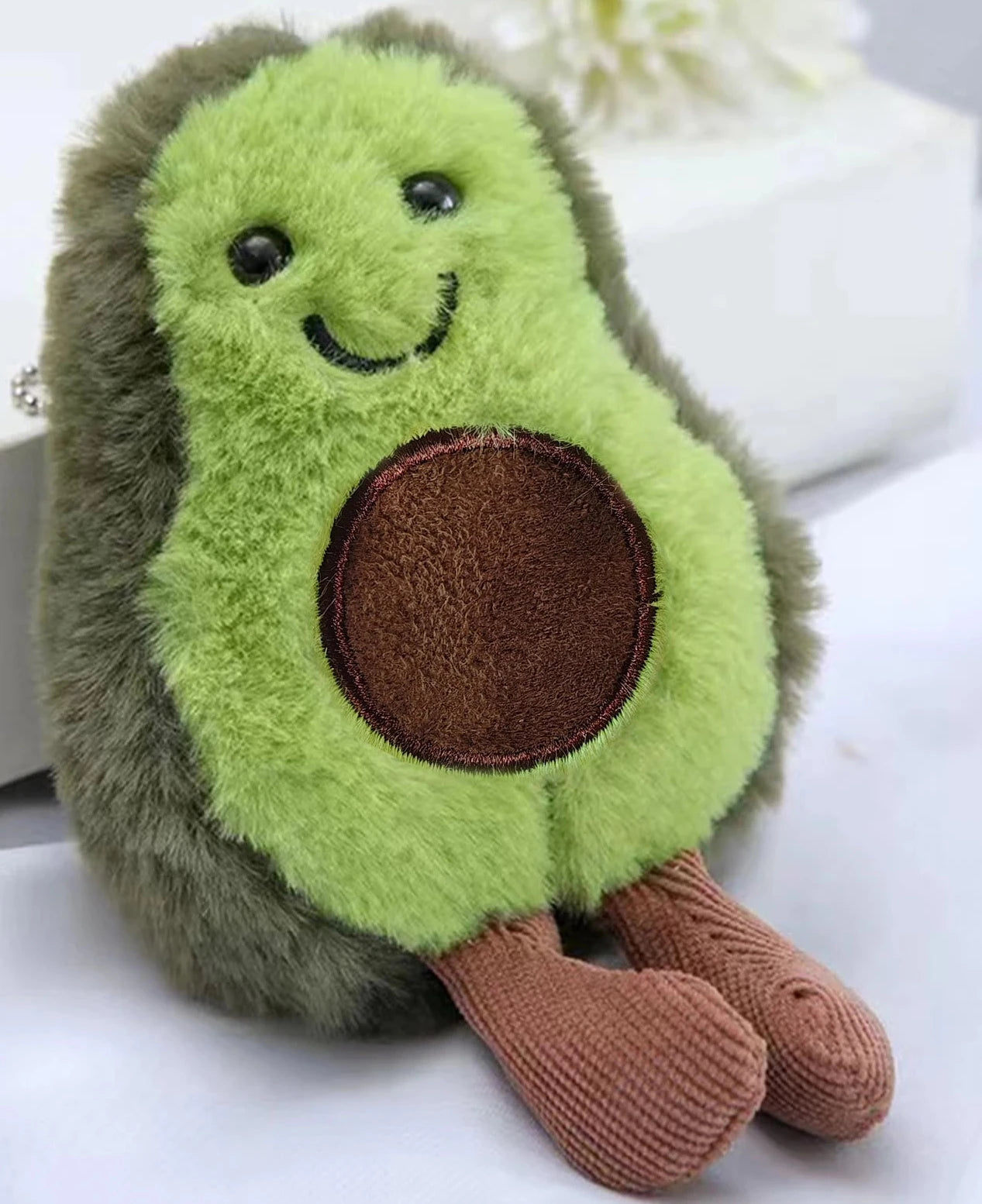 Cute Avocado Plush Dog Toy