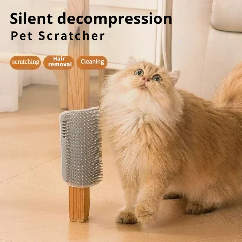 Cat Self Grooming Corner Brush
