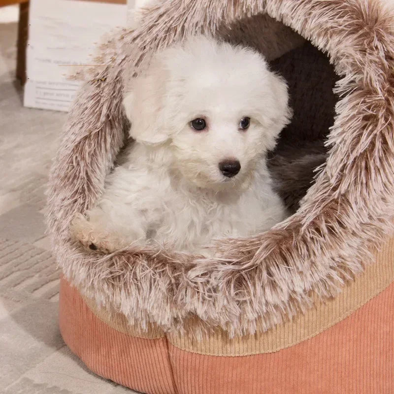 Cozy Pet Bed House for Cats & Small Dogs