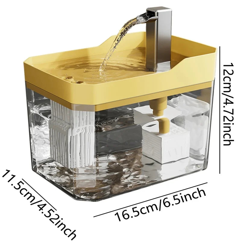 1.5L Cat Water Fountain with Filter