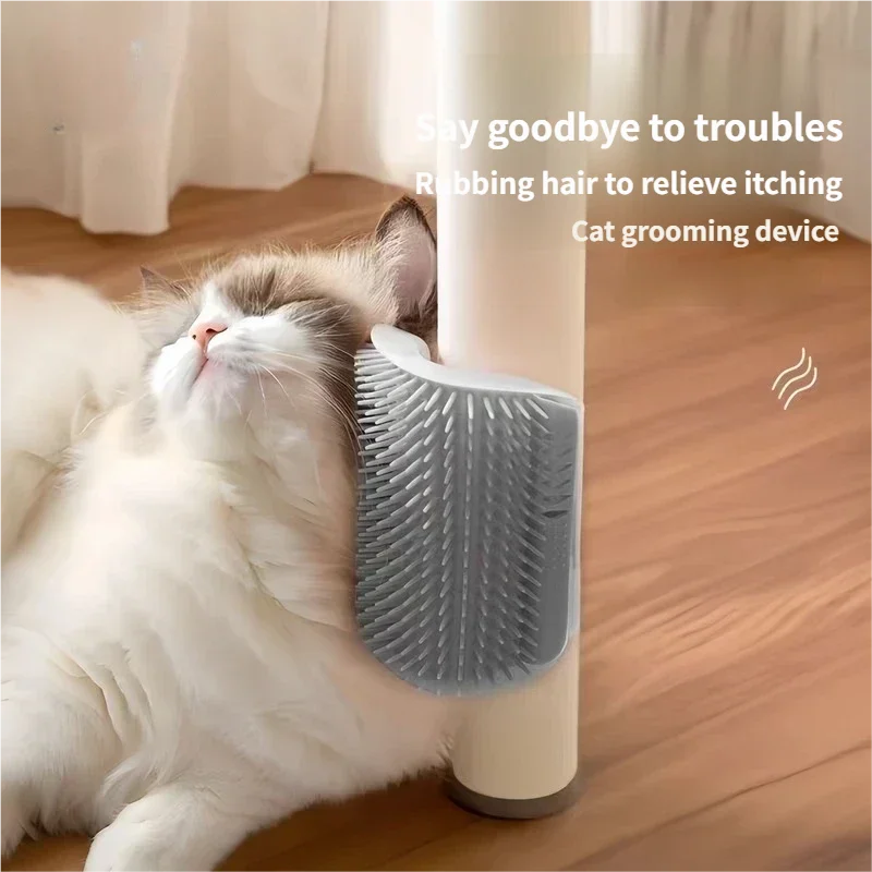 Cat Self Grooming Corner Brush