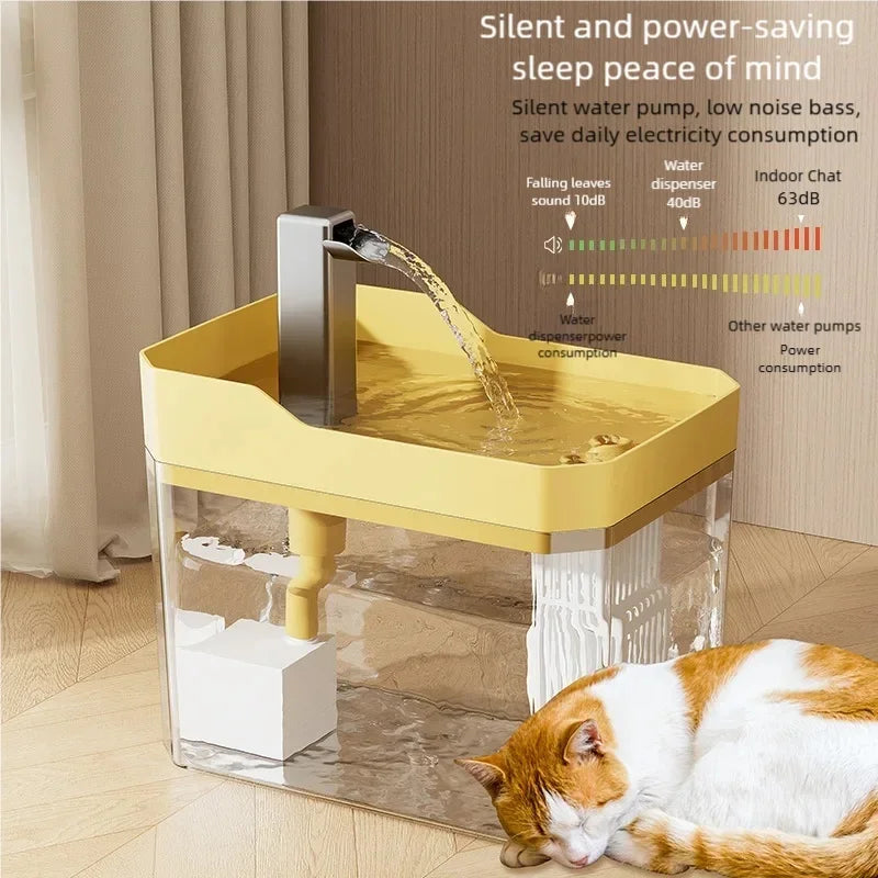 1.5L Cat Water Fountain with Filter