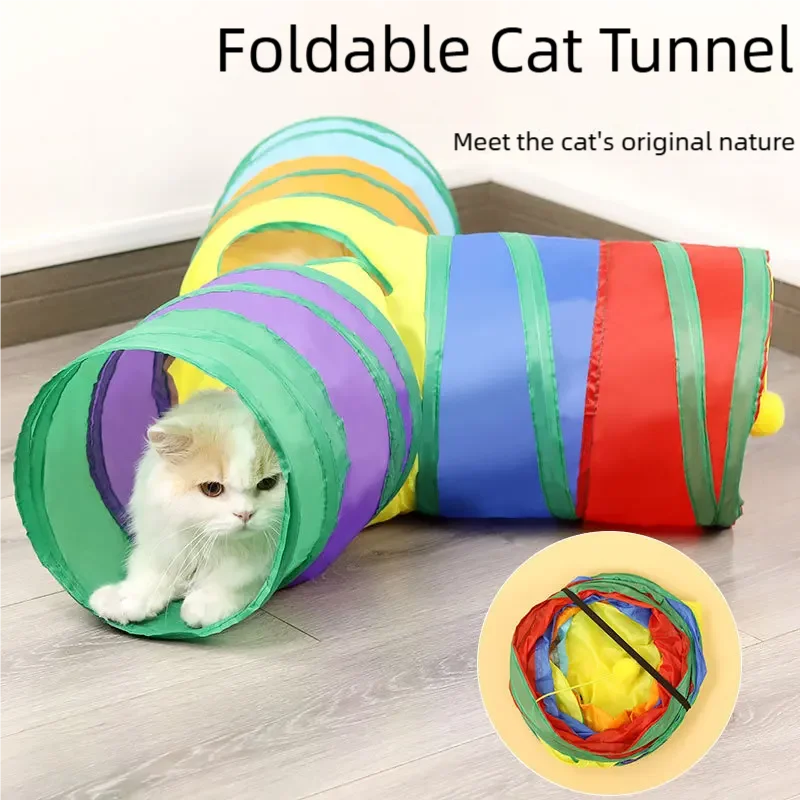 Cat Tunnel Tube – Interactive Play Tunnel