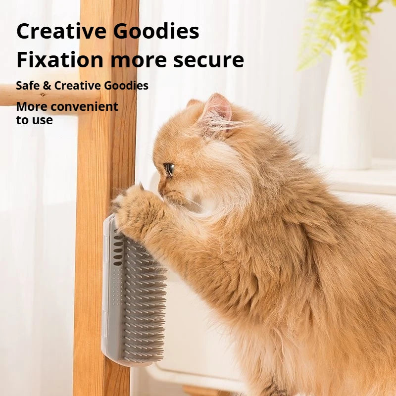 Cat Self Grooming Corner Brush