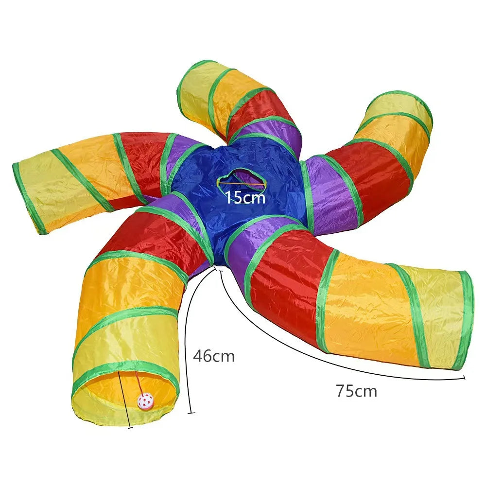 Cat Tunnel Tube – Interactive Play Tunnel